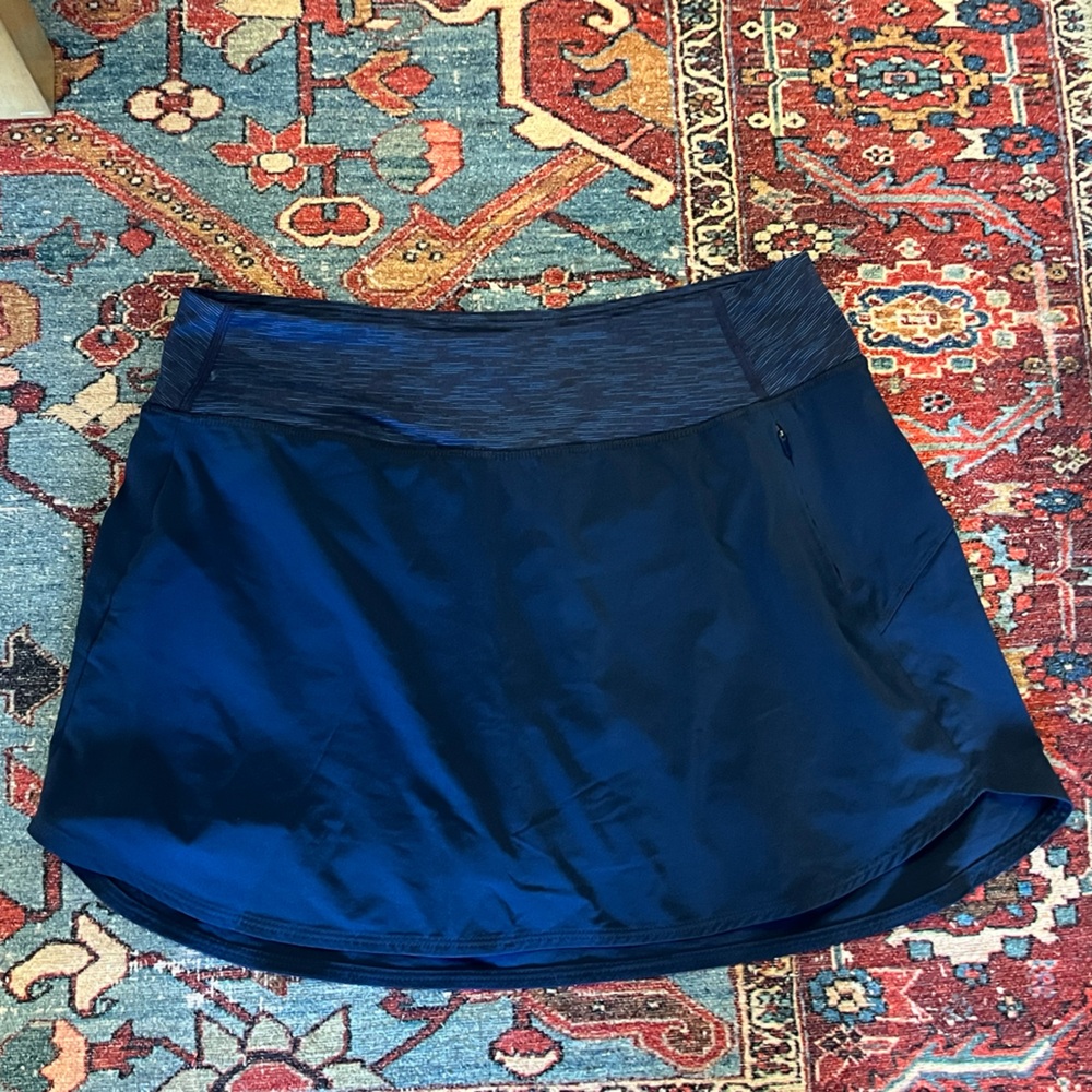 Outdoor Voices Hudson Skirt Navy Blue